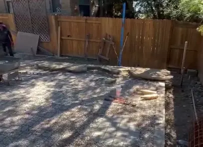 Flagstone Patio Installation process
