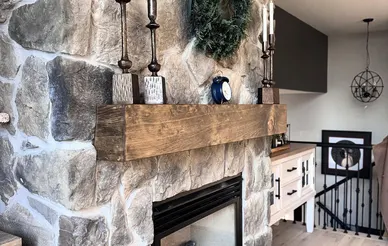 Manufactured Stone Veneer Installation example