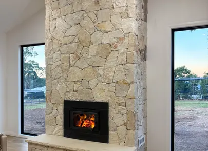 Natural Stone Veneer Installation process