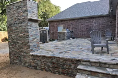Outdoor Kitchen Materials example