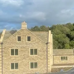 Cut-Stone Facade on a New Two-Story Home, photo 5