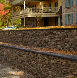 Dry-Stacked Stone Terrace Walls and Steps, photo 1
