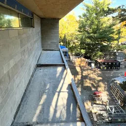 Limestone Panel Cladding on a Covered Terrace, photo 3