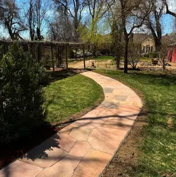 Sandstone Flagstone Patio and Garden Path, photo 2