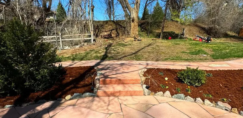 Sandstone Flagstone Patio and Garden Path