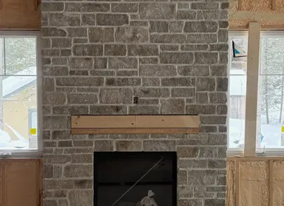 Stone Veneer Installation process