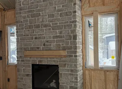 Stone Veneer Repair process